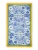 CODELLO Sjaal  blauw / geel / groen / wit
