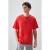 Oversized Katoenen T-Shirt met Ronde Hals en Print