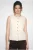 Pluchen Gilet met Knopen Sluiting