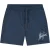 Malelions Men Split Swim Shorts | Navy/Light Blue