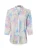Franco Callegari Blouse  gemengde kleuren / wit