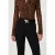 Fabienne Chapot suède riem Leopard Buckle zwart