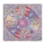 Roeckl Doek ‘Horoscope’  lichtblauw / geel / lichtlila / lichtrood