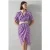 LK Bennett Ophelia Midi Dress Purple