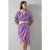 LK Bennett Ophelia Midi Dress Purple