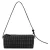 Mango schoudertas met studs zwart