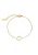 faina Armband  goud / transparant