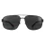 Polo Ralph Lauren Aviator Heren Mat Zwart Grijze Zonnebril