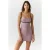 Bodycon-jurk met vierkante hals en colourblocking