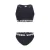 SuperRebel crop bikini Carmel zwart