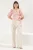 TRENDYOLMİLLA Dames Rood Effen Driekwart mouw Getailleerd Blouses