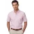 Ledub Modern Fit overhemd roze structuur