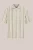 WE Fashion – Heren relaxed fit gestreept overhemd met structuur – Relaxed Fit – Grijsgroen – Katoen –