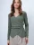 Trend Alaçatı Stili Blouse  groen