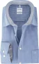 OLYMP Luxor Strijkvrij Shirt Blauw Ruit Comfort Fit