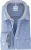 OLYMP Luxor Strijkvrij Shirt Blauw Ruit Comfort Fit