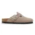 Dames suède leren klompen met studs Birkenstock Boston