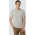 No Excess T-shirt Crewneck Multi Coloured Melange Stripes White