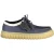 Clarks Blauwe Stof Heren Schoen