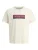 JACK & JONES Shirt ‘JORINWOOD’  navy / donkerrood / wit