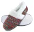 Dunlop – Dames Schattige Fluffy Pluche Winter Warme Luxe Comfort Gehaakte Huisslippers