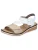 Rieker Sandaal  nude / wit