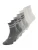 UNDER ARMOUR Sportsokken ‘Essential  ‘  lichtgrijs / donkergrijs / wolwit