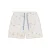 Swim Essentials zwemshort met all over print ecru/blauw