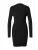 Superdry – Rugloze Bodycon mini-jurk – Dames – Jurken