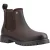 Hunter Canna Dealer Boot Leer Dames Bruine Platte Chelsea Boots