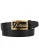 Plein Signature Log Leather Belt
