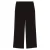 WE Fashion straight leg pantalon met print – zwart