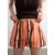 TOPSHOP regular low waist gestreepte casual short multi