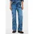 Desigual straight leg jeans met print – medium blue denim