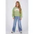 Vingino Cita Special wide leg jeans met borduursels en hartjes – lichtblauw