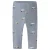NAME IT BABY katoenen babybroek met print – lichtblauw