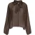 Geisha blouse with bow tie 63601-14 775 brown