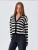 MixRay Gebreid vest  zwart / wit