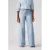 Levi’s 318 shaping mid waist wide leg jeans light blue denim