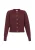 MYMO Gebreid vest  bourgogne