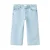 Mango Kids regular waist straight leg jeans met strass-steentjes – lichtblauw