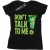 Li-cense Disney dames inside out dont talk to me katoenen vriendje t-shirt