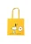 LOGOSHIRT Shopper ‘Peanuts – Snoopy in Love’  geel