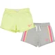 Reebok Jersey shorts voor meisjes (Set van 2) (Lichtgrijze heide)