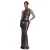 Maxi Laarzen Bodycon Spaghetti Strap Jurk met Glitter Dames Goddiva