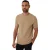 Threadbare Heren Textured Rib Knit Regular T-shirt (Beige)