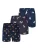 Happy Shorts Boxershorts ‘ Motive ‘  blauw / donkerblauw / gemengde kleuren