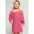 Mango Kids vest roze gebreid