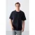 Oversized Katoenmix T-Shirt met Ronde Hals en Pocket