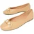 Montevita platte ballerina’s voor dames, beige